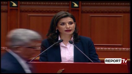 Lapsusi i ministres Gjonaj në Kuvend, kush është deputeti që e hutoi (Video)