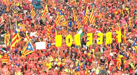 L'impressionant vídeo de l'ANC que recorda l'onada de la Diada