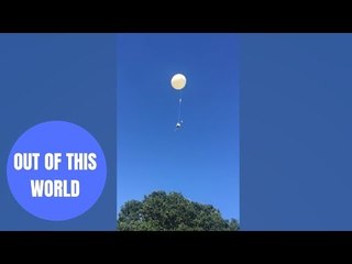 Beloved grandad's ashes scattered 32,000 feet above earth on edge of space