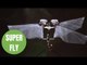 A flying robot with flapping wings can dart through the air like an insect
