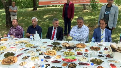 Lezzet Vadisinde yörenin ürünleri kahvaltı sofralarını süslüyor