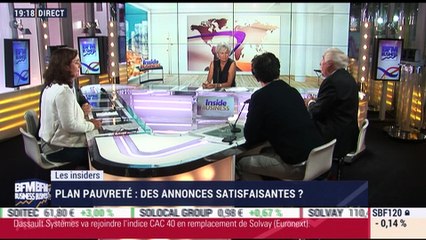Les insiders (1/3): plan pauvreté, des annonces satisfaisantes ? - 13/09