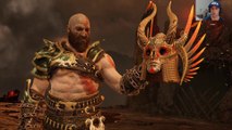 God of War 4 - Valkyrie Gondul  Boss Battle (PS4 Pro)