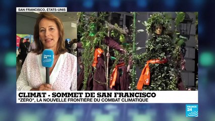 Ségolène Royal : "Il faut apporter des solutions à la hausse programmée des catastrophes climatiques"