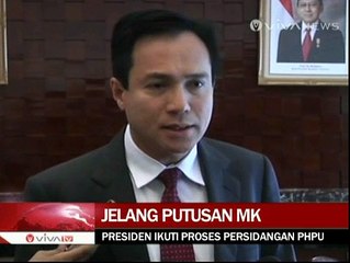 Presiden SBY Minta Rakyat Terima Apapun Keputusan MK