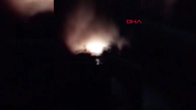 Muğla'nın Marmaris İlçesinde Ormanlık Alanda Yangın