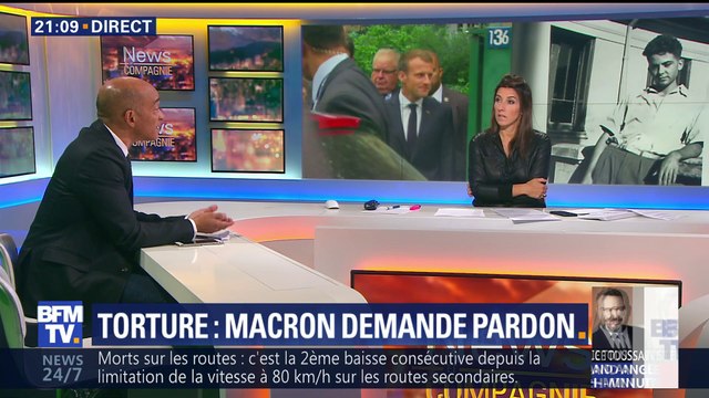 Guerre d'Algérie: Emmanuel Macron demande pardon à Josette Audin