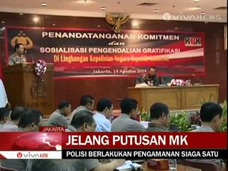 Polisi Berlakukan Pengamanan Siaga 1 Jelang Putusan MK Soal Pilpres