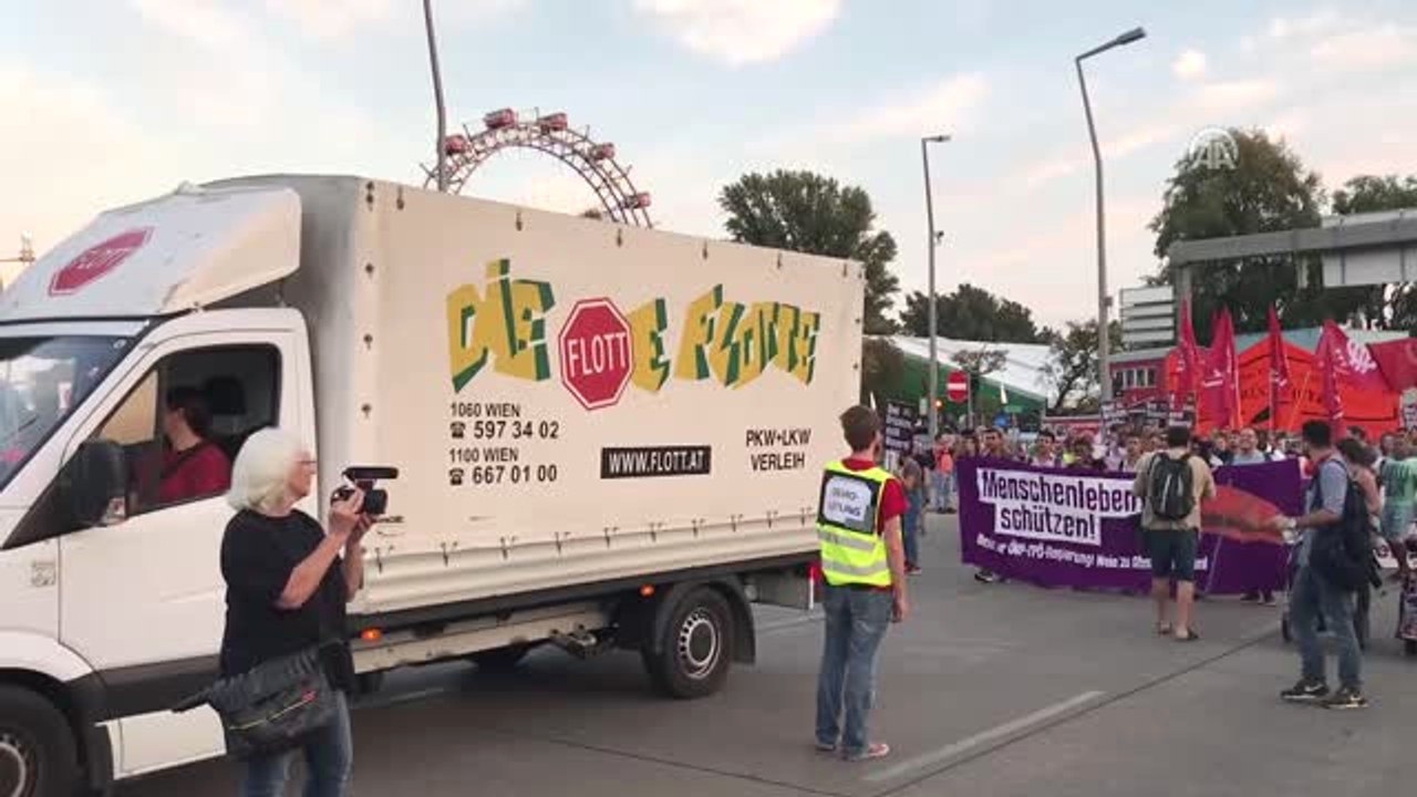 Avusturya'da AB Göç Politikaları Protesto Edildi - Viyana