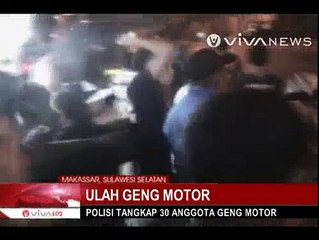 下载视频: Polisi Tangkap 30 Anggota Geng Motor