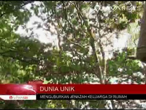 Irit Biaya, Warga Inggris Kubur Jenazah Keluarga di Pekarangan