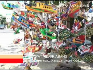 Pesawat Telor Abang Khas 17-an di Palembang