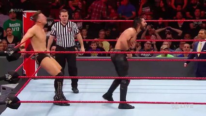 Seth Rollins vs. The Miz: Raw, Feb. 26, 2018