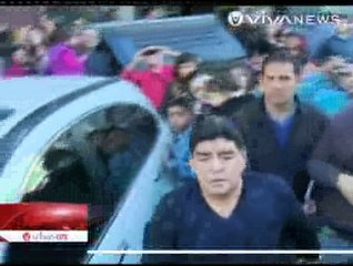 Diego Maradona Tampar Wartawan