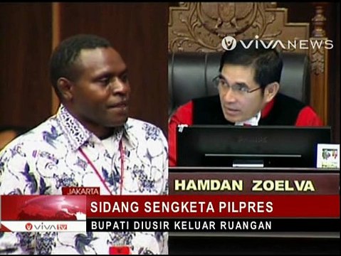 Bupati Dogiyai Diusir Saat Rekapitulasi Suara Pilpres