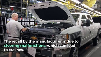 General Motors Issues Recall of Over 1 Million Pickup Trucks
