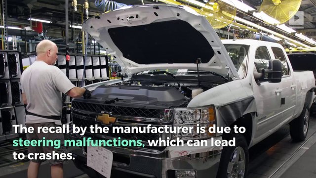 General Motors Issues Recall of Over 1 Million Pickup Trucks