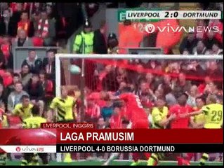 Liverpool Permalukan Dortmund 4-0 di Anfield