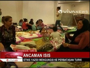 Hindari ISIS, Etnis Yazidi Mengungsi ke Perbatasan Turki