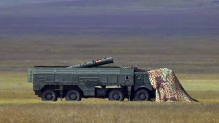 Russian Iskander missile launchers flex muscles at Vostok-2018