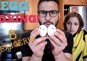 Canadian Dad Shows His Kids the Vintage Hobby of Egg Boxing