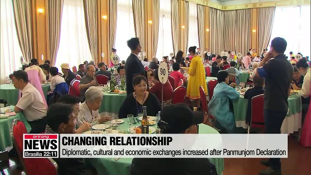 Panmunjom Declaration has boosted inter-Korean exchanges