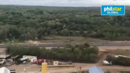 Aerial view of the new Bohol Panglao Airport