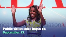 Michelle Obama Announces Book Tour from Nov 13
