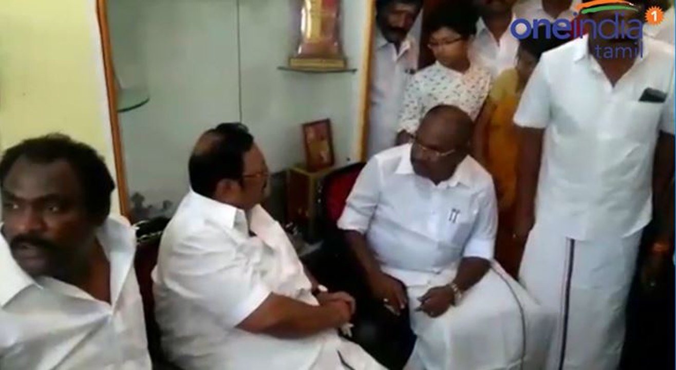 ஆறுதல் கூற சென்றவருக்கே ஆறுதல் கூறிய அமைச்சர் செல்லூர் ராஜு- வீடியோ