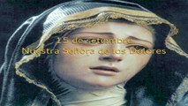 15 de setiembre - Nuestra Señora de los Dolores
