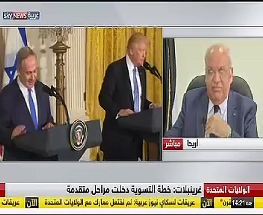 صائب عريقات: هناك مخطط لفصل قطاع غزة عن الضفة الغربية