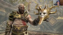 God of War 4 - Valkyrie Rota  Boss Battle (PS4 Pro)