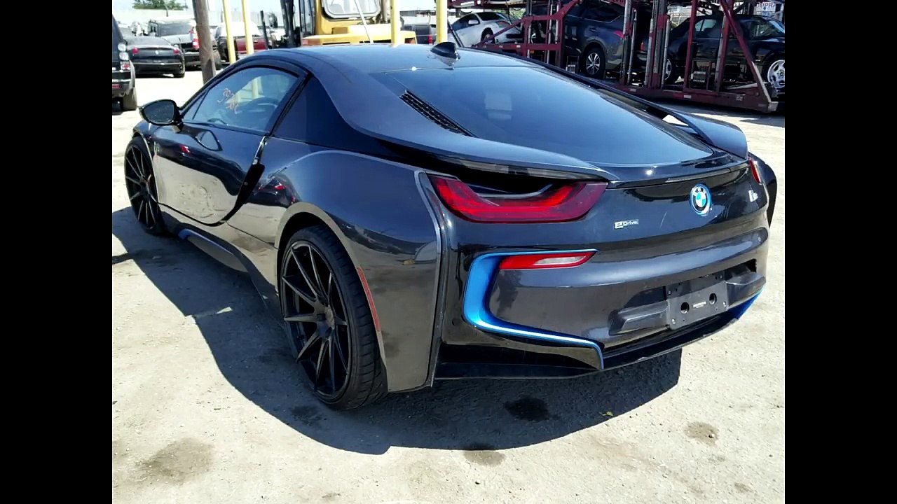 Auction BMW i8 Has the Most INSANE Coverup Job EVER! Rich Rebuilds ALMOST BOUGHT IT!