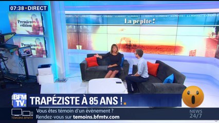 Trapéziste à 85 ans !