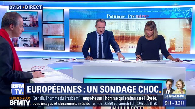 L’édito de Christophe Barbier: Un sondage choc aux Européennes