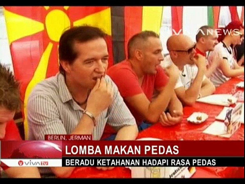 Lomba Makan Pedas di Berlin