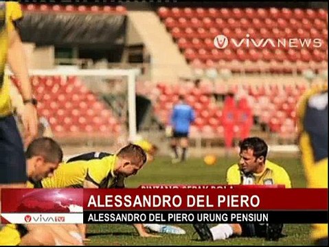 Del Piero Siap Melawan Juventus