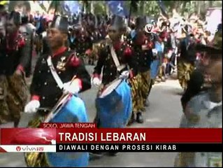 Kemeriahan Grebeg Syawal di Solo