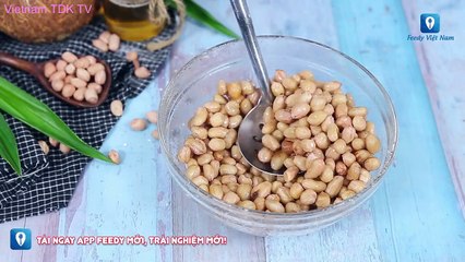 Hướng dẫn cách làm món ĐẬU PHỘNG LẮC PHÔ MAI | Vietnam TDK TV
