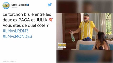 Les Marseillais vs le reste du Monde 3 : Grosse dispute entre Julia et Paga !