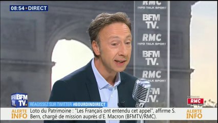 "Emmanuel Macron m'a réaffirmé son soutien", assure Stéphane Bern