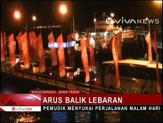 Pelabuhan Ketapang Dipadati Pemudik