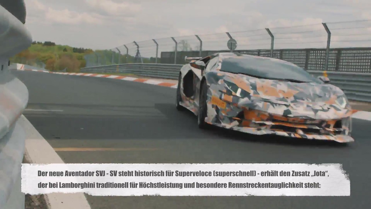 Lamborghini Aventador SVJ - Die Spitze der Lamborghini V12-Supersportwagen