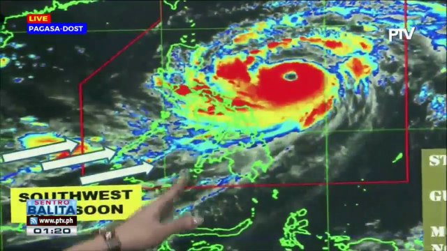 Kasalukuyang sitwasyon sa bansa kaugnay ng bagyong Ompong