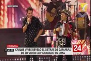 “Mañana”: Carlos Vives lanza detrás de cámara de videoclip grabado en Lima
