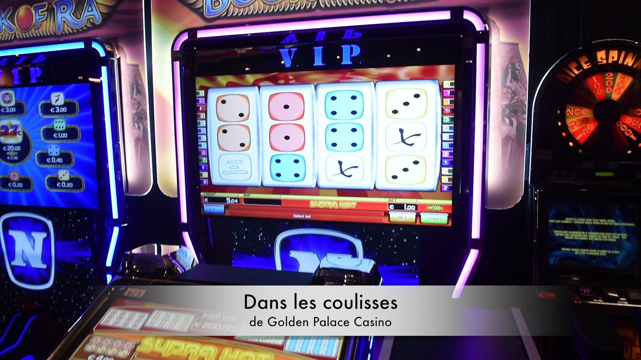 Visite des coulisses de Golden Palace