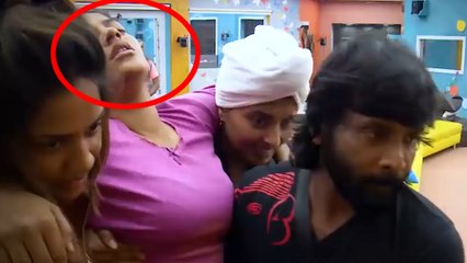 முடியாமல்  பிக் பாஸ் வீட்டை விட்டு வெளியேறுகிறாரா யாஷிகா?- வீடியோ