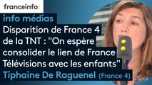 Disparition de France 4  de la TNT : 