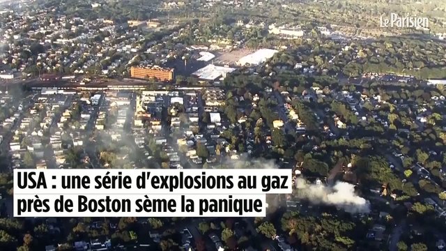USA : une série d'explosions au gaz près de Boston sème la panique