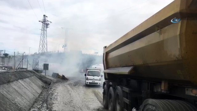 Üçüncü Havalimanı Akpınar Yerleşkesi'nde eylem yapan işçilere jandarma müdahale etti
